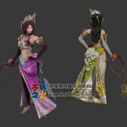 中国  三国 古装美女 貂蝉模型