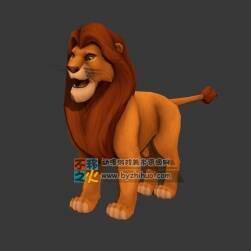 Male lion 雄狮 狮子王Max模型