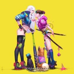 Wenjuinn Png 自由插畫家作品賞析 121P