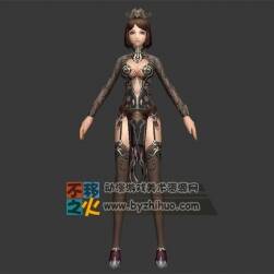 美女 性感 少女 丝袜 紧身衣 模型