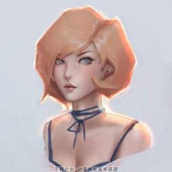 新加坡自由艺术家 Sean Tay 美少女插画图集 54P