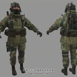 次世代特種沖鋒兵模型