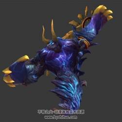 游戲怪物海怪普通攻擊動(dòng)作3DMax模型下載
