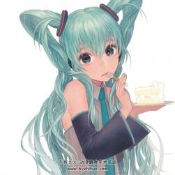 插畫師またよし清新插畫美圖壁紙分享下載 126P