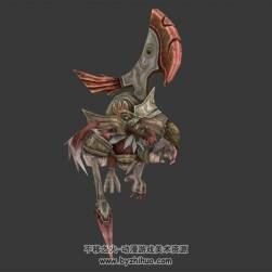鎧甲 鳥戰(zhàn)士 3D模型 有綁定和全套動作