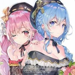 清新可愛萌~二次元動漫人物女高清熱圖壁紙百度云下載 410P