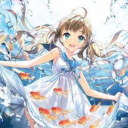 日韓系美少女二次元插畫(huà)壁紙圖包合集 百度云分享 257P