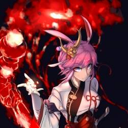 八重櫻 角色插畫壁紙美圖分享 1013P