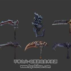 暗黑血统2 武器模型合集