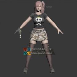 少女 美女 虚拟女朋友模型