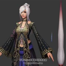 白發(fā)李莫愁 Max模型