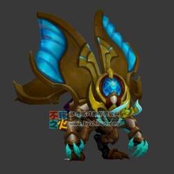 王者荣耀 台服版 娜可露露 [银甲暴虫]科里纳卡 3D模型