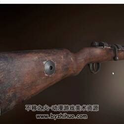 3DS MAX & Marmost toolbag 槍支模型制作到渲染視頻教程