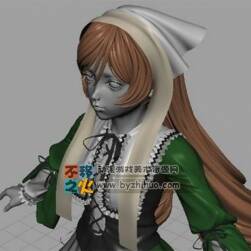 蔷薇少女 萝莉 OBJ模型