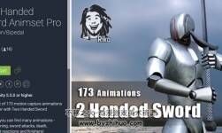 Two Handed Sword Animset Pro 1.2 雙手劍角色動畫包