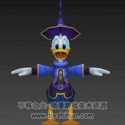 Donald Duck 唐老鸭 max模型