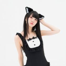【赞】可爱丝袜黑猫[play(みりっく)]BlackCat（174P）