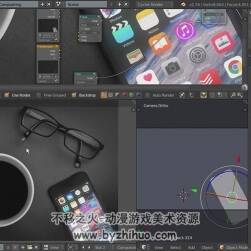 Blender合成渲染教學(xué) 場(chǎng)景合成渲染視頻教學(xué) 附工程源文件