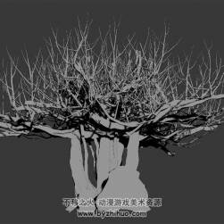繁茂古樹 Max模型