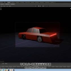 Blender2.8建模快速入门视频教程 软件建模教学 附源文件