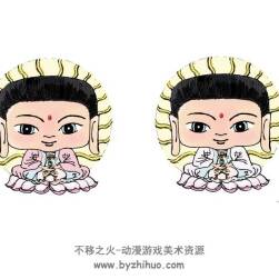 Q版小道佛設計  菜鳥業(yè)余愛好 歡迎大家指點 謝謝
