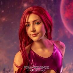 Luxlo 柯莉安妲StarFire DC女性英雄cos寫真圖片 百度網(wǎng)盤下載 24P