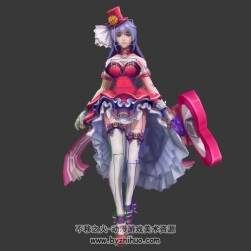 王昭君 有綁定有動(dòng)作 美美噠Max模型