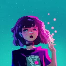 pastellmeer 光感少女風頭像插畫 百度網(wǎng)盤下載
