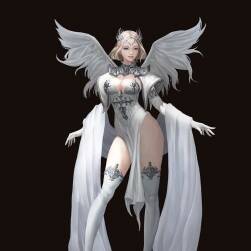 韓式美人 原畫角色設(shè)定 36P