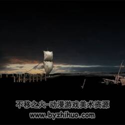 游戲場景素材 戰(zhàn)場 Max模型