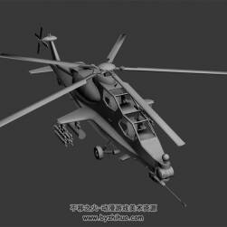 Fighter 飛行戰(zhàn)機(jī)3DMax模型無貼圖下載