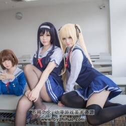 Cosplay 白金Saki 9套 251P