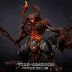 PBR次時(shí)代 地獄惡魔 混沌魔王 炎魔 惡魔領(lǐng)主 惡魔頭領(lǐng) 毀滅者