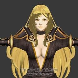 【龙背上的骑兵3】女主角 5姐妹角色模型集合+菟走路动画