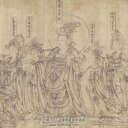 朝元仙杖圖 絹本一版tif jpg格式百度網(wǎng)盤下載
