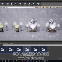 UE4 游戏角色战斗技能交互系统完整制作流程视频教程