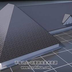 Revit 屋顶3D模型 制作流程视频教程 附源文件