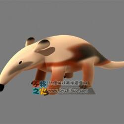 Anteater 卡通食蚁兽模型