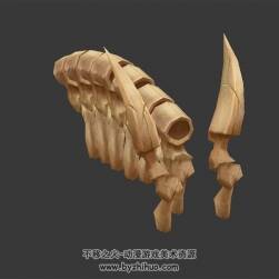 骷髏獸骨  3D模型 四角面 百度網(wǎng)盤下載