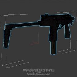 MP9 微声冲锋枪 游戏模型