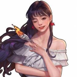 畫(huà)師Yong Jun Park 韓風(fēng)人物作品CG插畫(huà)圖片賞析百度云下載 56P