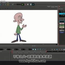 Toon Boom动画制作视频教程 卡通动画制作基础技能教学 附源文件