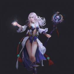 女性角色人設(shè)原畫鑒賞合集