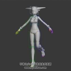 神諭之戰(zhàn) 沖天炮少女 Max模型