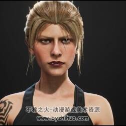 UE4虛幻 女性角色定制 Character Customization Female 4.20-26
