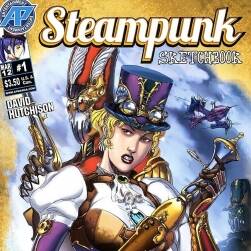Steampunk Sketchbook 蒸汽朋克速写本 蒸汽风角色设定线稿绘画教学