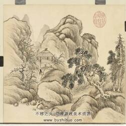 臺北故宮博物院藏 四時山水圖冊 清.胡桂繪.紙本設(shè)色 百度網(wǎng)盤下載