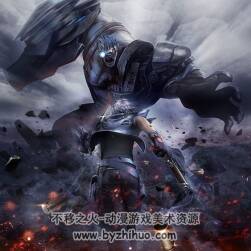 槍神紀(jì) 角色武器場景概念原畫