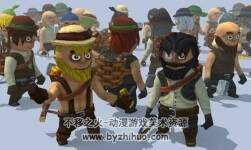 30000 Animated Characters 卡通Q版動(dòng)畫角色模型包