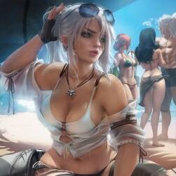 外國繪師Sakimi Chan CG插畫繪制視頻教程 附PSD文件 69期